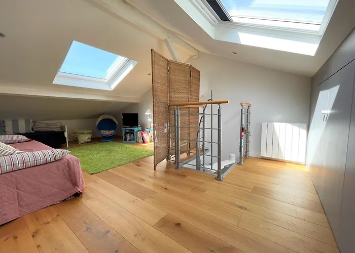 Ferienhaus Arcachon Abatilles: Maison Spacieuse 150M² Pres Plage, 4 Chambres, Jardin, Parking, Wifi - Fr-1-420-100 Arcachon