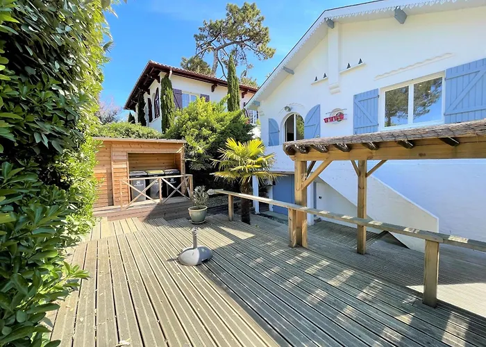 Ferienhaus Arcachon Abatilles: Maison Spacieuse 150M² Pres Plage, 4 Chambres, Jardin, Parking, Wifi - Fr-1-420-100 *
